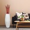 Uniquewise Bamboo Cylinder Floor Vase-Handcrafted Tall Decorative Vase-Ideal for Dining Room, Living Room, 27.5" White QI003245.WT - alternate 2